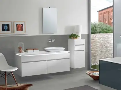 Раковина накладная на столешницу Villeroy & Boch Loop & Friends 58,5 x 38 см (515400R1) фото 2 Aquada.com.ua