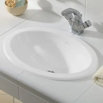 VILLEROY & BOCH Раковина встраиваемая в столешницу Villeroy&Boch Loop & Friends 660 х 470 мм (615530R1) фото 2 Aquada.com.ua VILLEROY & BOCH Раковина встраиваемая в столешницу Villeroy&Boch Loop & Friends 660 х 470 мм (615530R1) фото 2 Aquada.com.ua