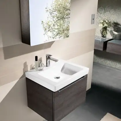 Раковина для утановки на тумбу Villeroy & Boch Subway 2.0 50х40 см (7315F001) фото 2 Aquada.com.ua Раковина для утановки на тумбу Villeroy & Boch Subway 2.0 50х40 см (7315F001) фото 2 Aquada.com.ua