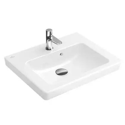 Раковина компактная Villeroy & Boch Subway 2.0 45х37 см (7315F5R1) фото 1 Aquada.com.ua