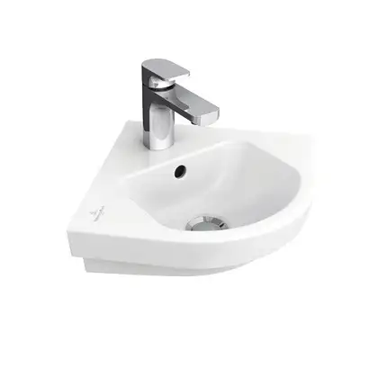 Раковина угловая Villeroy & Boch Subway 32х32 см (73194501) фото 1 Aquada.com.ua Раковина угловая Villeroy & Boch Subway 32х32 см (73194501) фото 1 Aquada.com.ua