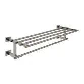 Полочка для полотенец 558 мм Grohe Essentials Cube, тёмный графит, матовый (40512AL1)