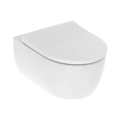 Унитаз подвесной Rimfree (безободковий) Geberit Icon, с сиденьем Soft Close (500.784.01.1) фото 1 Aquada.com.ua Унитаз подвесной Rimfree (безободковий) Geberit Icon, с сиденьем Soft Close (500.784.01.1) фото 1 Aquada.com.ua