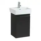 Тумба под умывальник 38 см петли слева Laufen Pro, венге (H4830110954231) фото 1 Aquada.com.ua