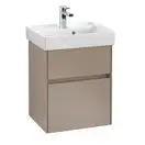 Тумба под умывальник 46 см Villeroy & Boch Collaro (Truffle Grey) (C00600VG) фото 1 Aquada.com.ua
