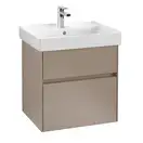 Тумба под умывальник 55,4 см Villeroy & Boch Collaro (Truffle Grey) (C00800VG) фото 1 Aquada.com.ua