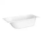 Geberit Soana Slim rim Ванна акрилова, 170x70 см, біла (554.002.01.1)