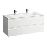 Тумба с умывальником 120 см Laufen Pro S, белый глянцевый (H8619674751071)