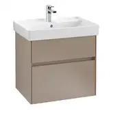 Тумба под умывальник с LED подсветкой 60,4 см Villeroy & Boch Collaro (Truffle Grey) (C009L0VG)