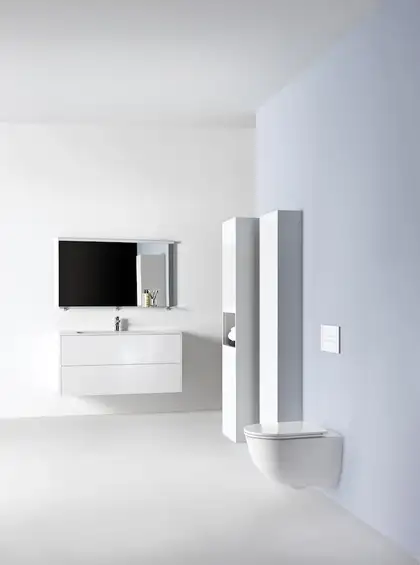 Тумба с умывальником 120 см Laufen Pro S, белый глянцевый (H8649632611041) фото 3 Aquada.com.ua Тумба с умывальником 120 см Laufen Pro S, белый глянцевый (H8649632611041) фото 3 Aquada.com.ua