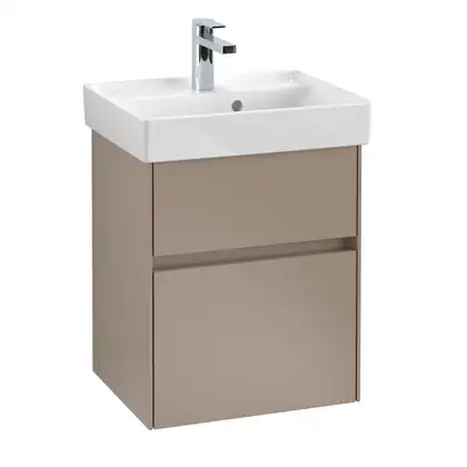 Тумба под умывальник 46 см Villeroy & Boch Collaro (Truffle Grey) (C00600VG) фото 1 Aquada.com.ua Тумба под умывальник 46 см Villeroy & Boch Collaro (Truffle Grey) (C00600VG) фото 1 Aquada.com.ua