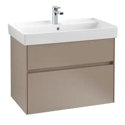 Тумба под умывальник 75,4 см Villeroy & Boch Collaro (Truffle Grey) (C01000VG) фото 1 Aquada.com.ua