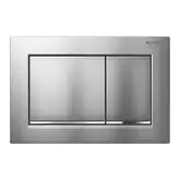 Смывная клавиша Geberit Omega 30 (пластик матовый хром/хром глянец/матовый хром) (115.080.KN.1)
