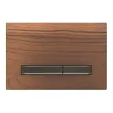 Geberit Sigma 50 Клавіша, чорний хром/горіх (115.671.JX.2)
