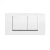 Geberit Twinline 30 Кнопка змиву, білий/хром (115.899.KJ.1)