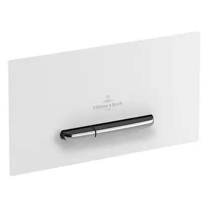 Кнопка смыва Villeroy & Boch ViConnect E300 (белый матовый/хром) (922169N5) фото 1 Aquada.com.ua Кнопка смыва Villeroy & Boch ViConnect E300 (белый матовый/хром) (922169N5) фото 1 Aquada.com.ua