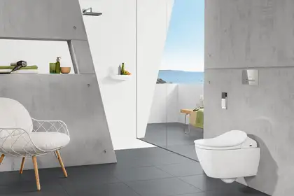 Клавиша смыва Villeroy & Boch ViConnect E300, хром матовый (92218069) фото 2 Aquada.com.ua Клавиша смыва Villeroy & Boch ViConnect E300, хром матовый (92218069) фото 2 Aquada.com.ua