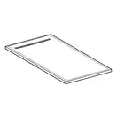 Душевой поддон Geberit Sestra 120 х 90 х h4 см, белый/структурированный (550.255.00.1) фото 5 Aquada.com.ua