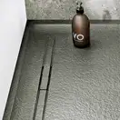Душевой поддон Geberit Sestra 140 х 90 х h4 см, серый/структурированный (550.267.00.1) фото 4 Aquada.com.ua
