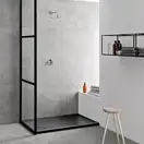 Душевой поддон Geberit Sestra 160 х 90 х h4 см, графит/структурированный (550.279.00.1) фото 4 Aquada.com.ua