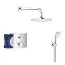 Душевая система скрытого монтажа с термостатом Grohe Grohtherm (цвет - хром) (3472900A) фото 1 Aquada.com.ua