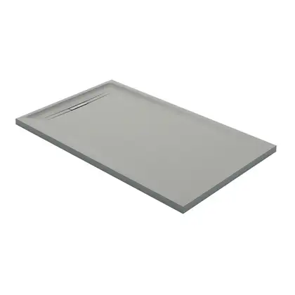Душевой поддон Geberit Sestra 160 х 80 х h4 см, серый/структурированный (550.268.00.1) фото 1 Aquada.com.ua Душевой поддон Geberit Sestra 160 х 80 х h4 см, серый/структурированный (550.268.00.1) фото 1 Aquada.com.ua