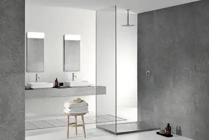Душевой поддон Geberit Sestra 120 х 90 х h4 см, графит/структурированный (550.275.00.1) фото 3 Aquada.com.ua