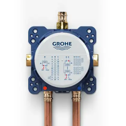 Душевая система скрытого монтажа Grohe Eurocube (цвет - хром) (2406200L) фото 9 Aquada.com.ua Душевая система скрытого монтажа Grohe Eurocube (цвет - хром) (2406200L) фото 9 Aquada.com.ua