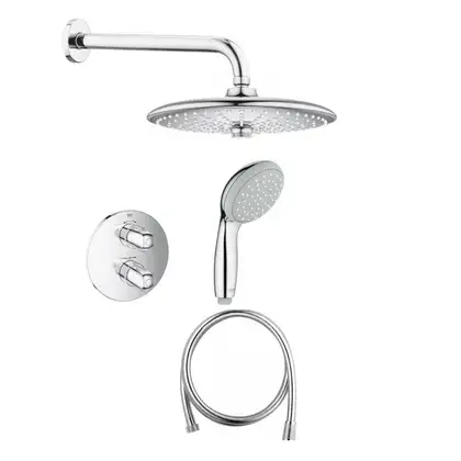Душевая система скрытого монтажа Grohe (цвет - хром) (3461400A) фото 1 Aquada.com.ua Душевая система скрытого монтажа Grohe (цвет - хром) (3461400A) фото 1 Aquada.com.ua