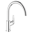 Смеситель для кухни, однорычажный Grohe Bau Flow (цвет - хром) (31230000) фото 1 Aquada.com.ua