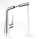 Смеситель для кухни Hansgrohe Metris (цвет - хром) (14821000) фото 2 Aquada.com.ua