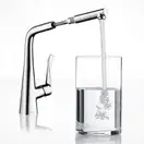 Смеситель для кухни Hansgrohe Metris (цвет - хром) (14821000) фото 3 Aquada.com.ua