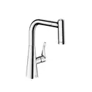 Смеситель для кухни, однорычажный Hansgrohe Metris (цвет - хром) (14834000) фото 1 Aquada.com.ua