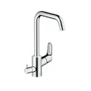 Смеситель для кухни, однорычажный 260 Hansgrohe Focus (цвет - хром) (31823000) фото 1 Aquada.com.ua