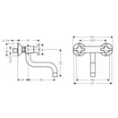 Смеситель для кухни Hansgrohe Logis M32 (цвет - хром) (71287000) фото 2 Aquada.com.ua