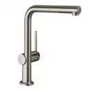 Смеситель для кухни Hansgrohe Talis M54 270 (цвет - нержавеющая сталь), с вытяжным изливом (72809800) фото 1 Aquada.com.ua