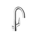 Смеситель для кухни, однорычажный Hansgrohe Talis S (цвет - хром), с запорным вентилем для посудомоечной машины (72811000) фото 1 Aquada.com.ua