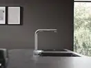 Смеситель для кухни Hansgrohe Aquno Select 250 2jet, sBox (цвет - хром), с вытяжным душем (73830000) фото 2 Aquada.com.ua