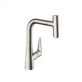 Смеситель для кухни, однорычажный Hansgrohe Talis Select S (цвет - сталь) (72822800)