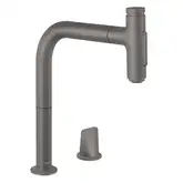 Hansgrohe Metris Select 200 Смеситель для кухни, черный хром (73818340)