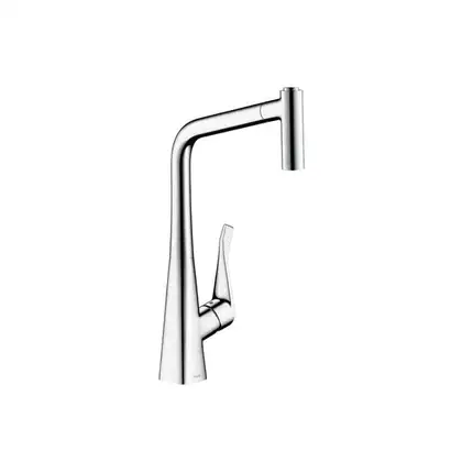 Смеситель для кухни Hansgrohe Metris (цвет - хром) (14820000) фото 1 Aquada.com.ua Смеситель для кухни Hansgrohe Metris (цвет - хром) (14820000) фото 1 Aquada.com.ua