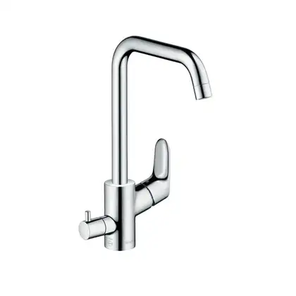 Смеситель для кухни, однорычажный 260 Hansgrohe Focus (цвет - хром) (31823000) фото 1 Aquada.com.ua Смеситель для кухни, однорычажный 260 Hansgrohe Focus (цвет - хром) (31823000) фото 1 Aquada.com.ua