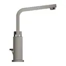 Смеситель для раковины Grohe Eurocube L-Size (цвет - тёмный графит, матовый), с донным клапаном (23135AL0) фото 2 Aquada.com.ua