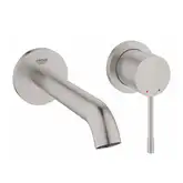 Смеситель для раковины настенный Grohe Essence (цвет - сталь) (19408DC1)