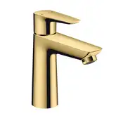 Змішувач на умивальник Hansgrohe Talis E 110 з донним клапаном pop-up, золото (71710990)