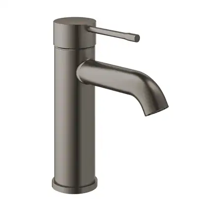 Смеситель для раковины Grohe Essence S-Size (цвет - тёмный графит, матовый), без донного клапана (23590AL1) фото 1 Aquada.com.ua