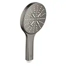 Лейка для душа Grohe Rainshower SmartActive Cube (цвет - тёмный графит, матовый), 3 вида струи (26574AL0) фото 1 Aquada.com.ua