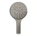 Лейка для душа Grohe Rainshower SmartActive Cube (цвет - тёмный графит, матовый), 3 вида струи (26574AL0) фото 2 Aquada.com.ua