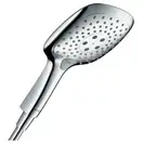 Лейка для душа Hansgrohe Raindance Select E 150 EcoSmart (цвет - хром), 3 вида струи (26551000) фото 1 Aquada.com.ua