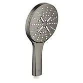 Ручний душ Grohe Rainshower Smartactive 130 з 3 режимами струменя, графіт матовий (26574AL0)